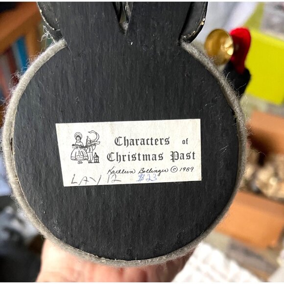 Vintage Katrina Bellinger Characters Of Christmas Past Caroler Dolls Set 1989 - Picture 4 of 5